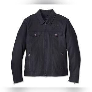 Harley-Davidson Trucker Riding Jacket Layering System 98124-23VM Medium NWT